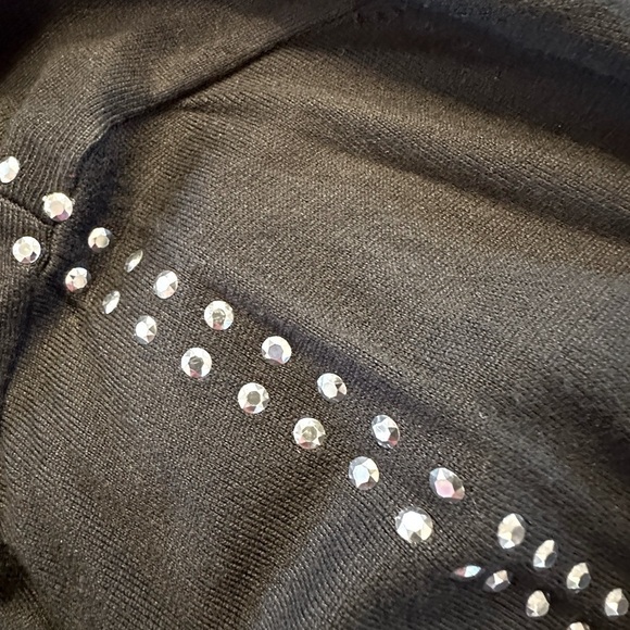 Women’s Alfani Long Sleeve Sweater in Black - Size L - NWT - Picture 6 of 8